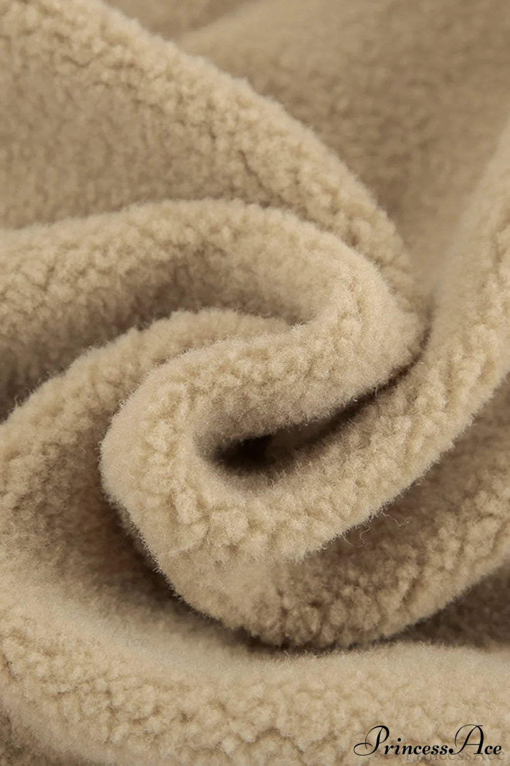 Lamb Fleece Tie Waist Sports Pants