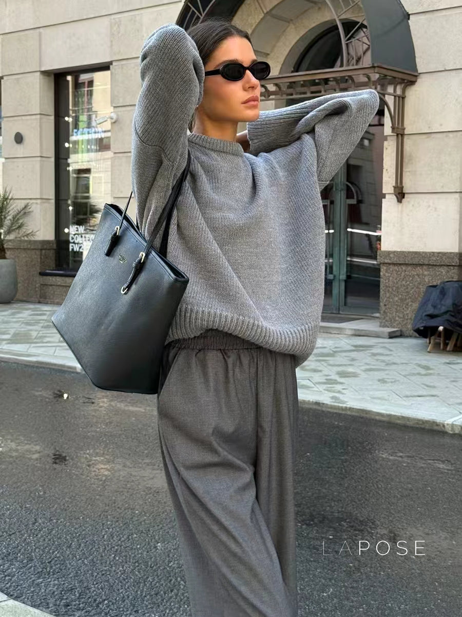 Aasiyah Cozy Knit Sweater