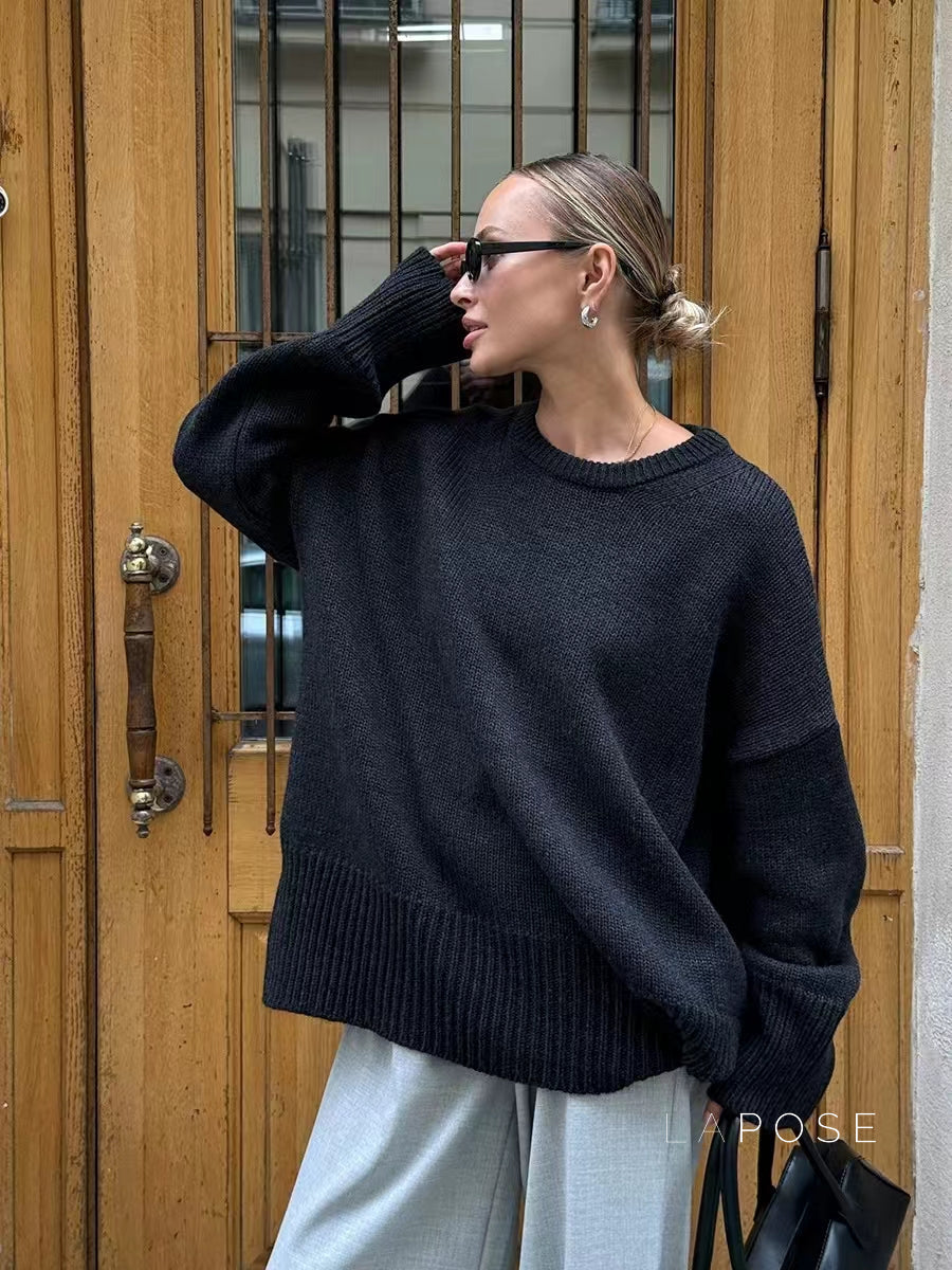 Aasiyah Cozy Knit Sweater