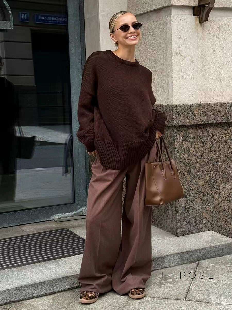 Aasiyah Cozy Knit Sweater