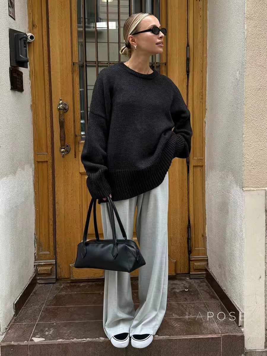 Aasiyah Cozy Knit Sweater