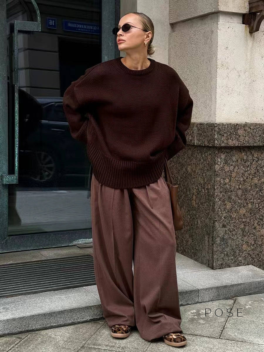 Aasiyah Cozy Knit Sweater