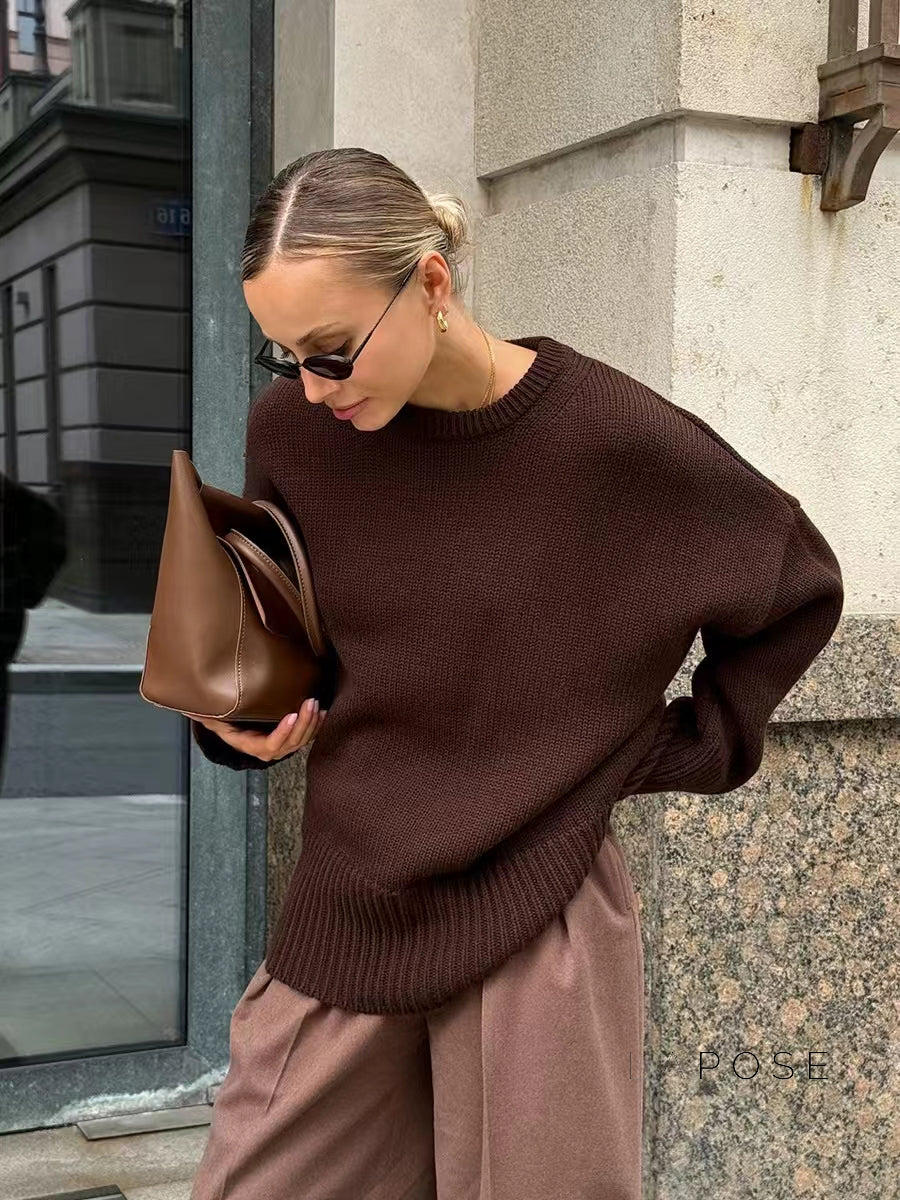 Aasiyah Cozy Knit Sweater