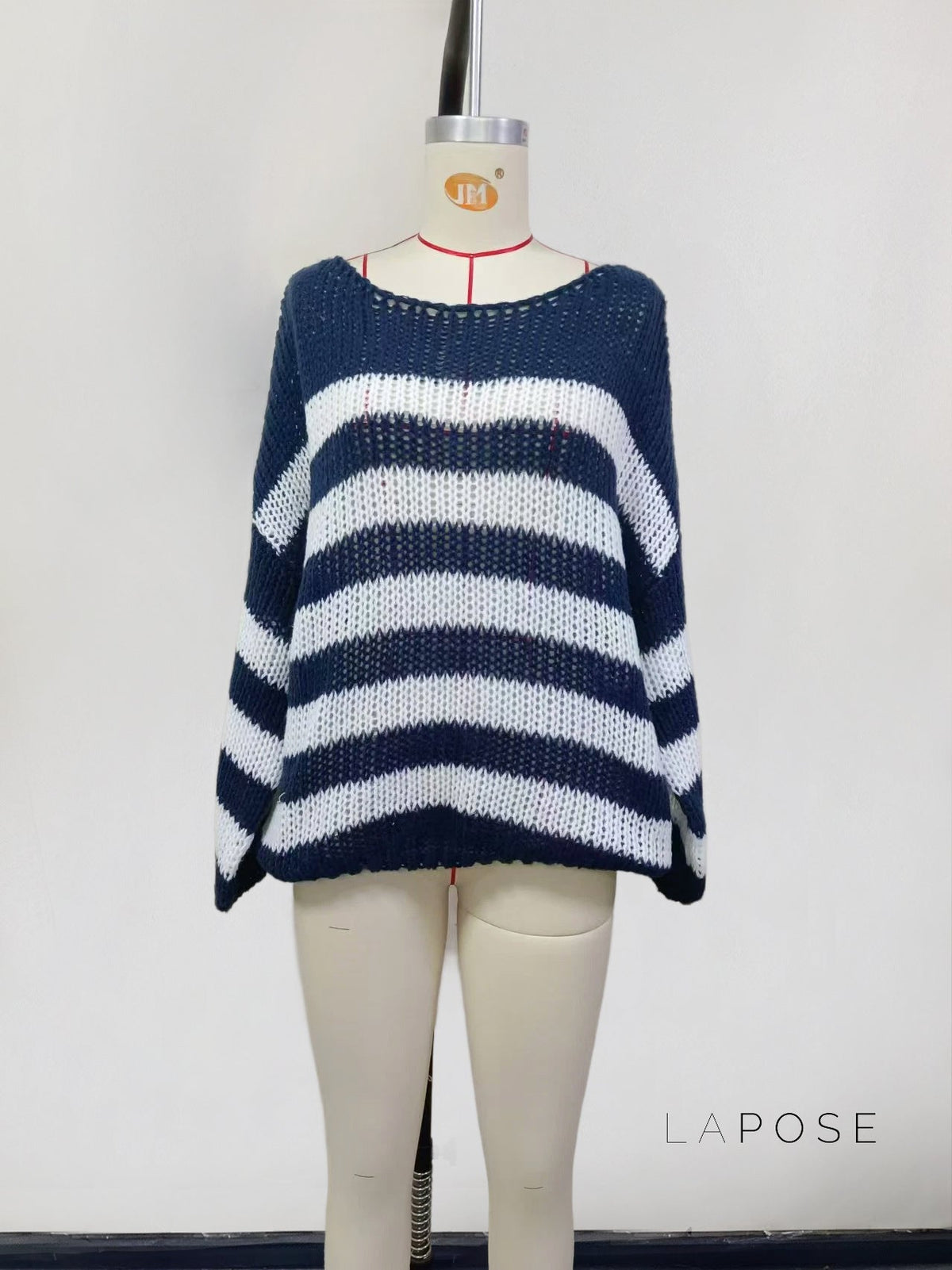 Johannah Striped Knit Sweater