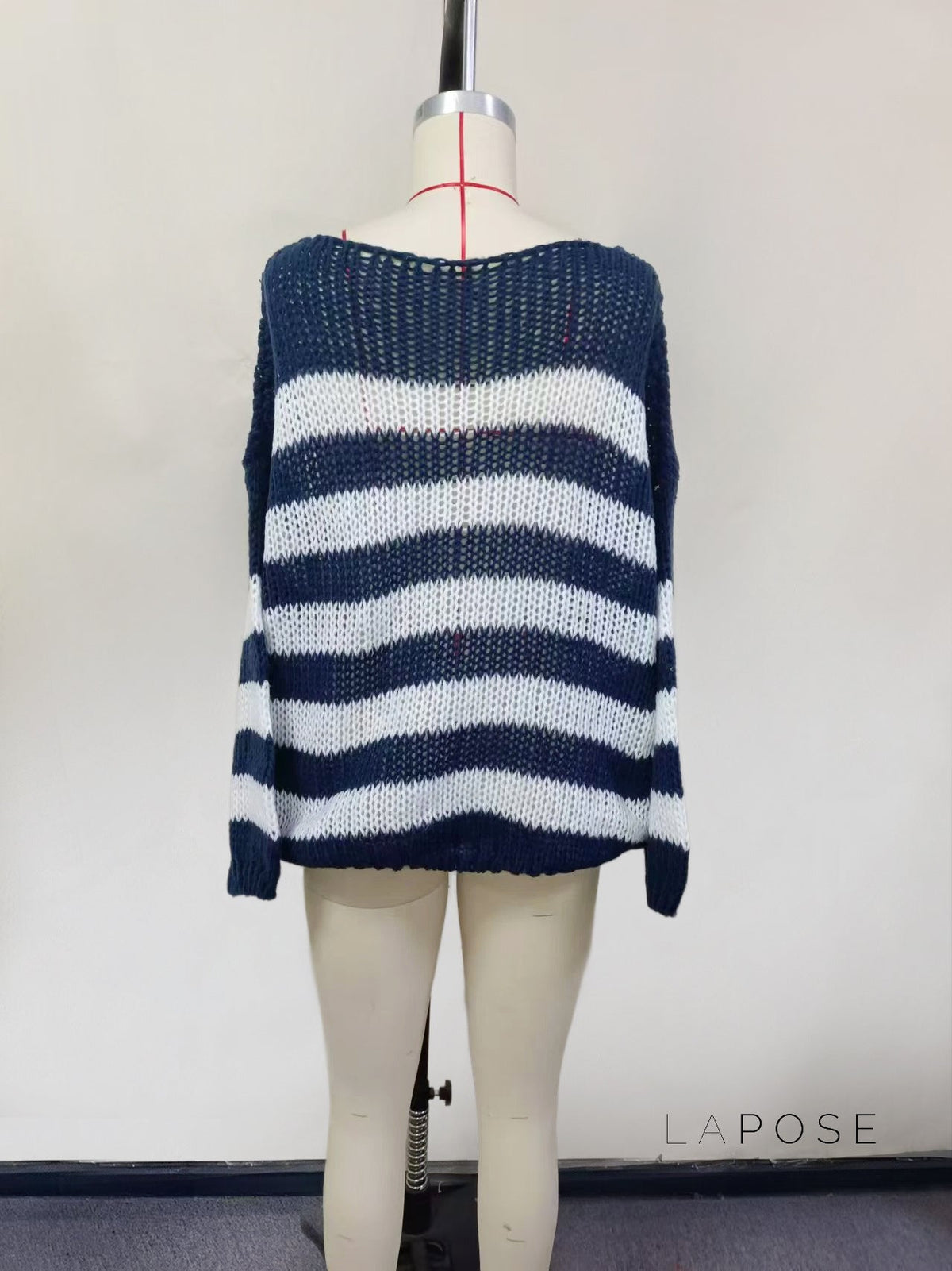 Johannah Striped Knit Sweater