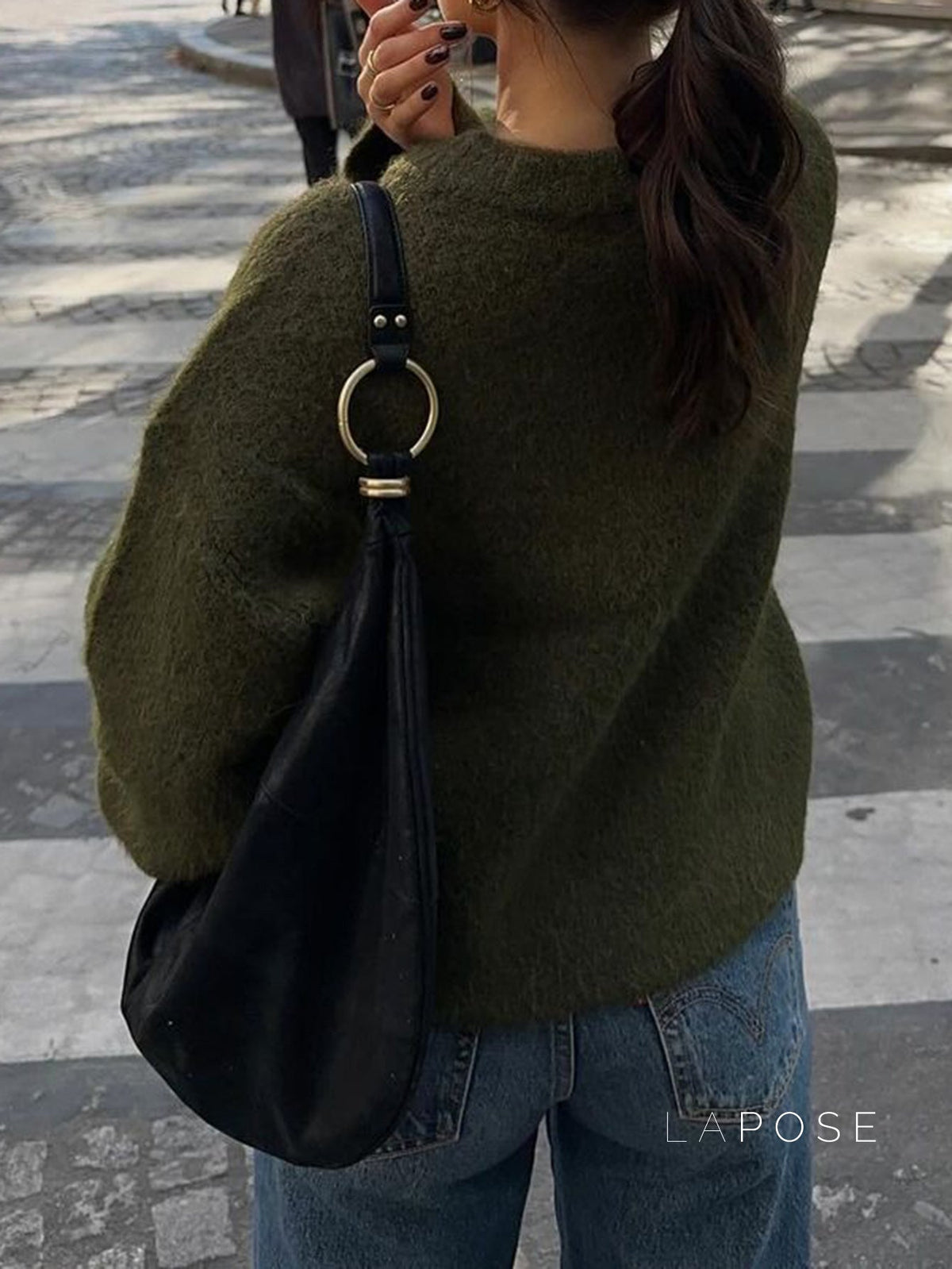 Kalie Relaxed Knit Sweater