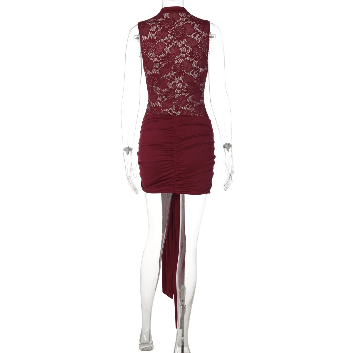 Lace Detail Bodycon Mini Dress