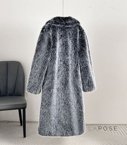 Nana Plush Faux Fur Coat