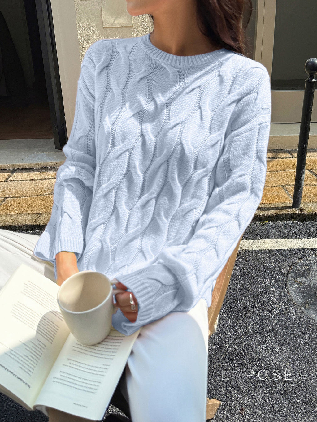 Sariya Knit Crewneck Sweater