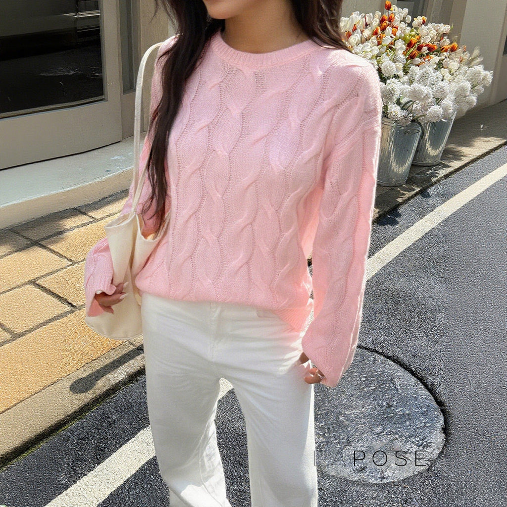 Sariya Knit Crewneck Sweater