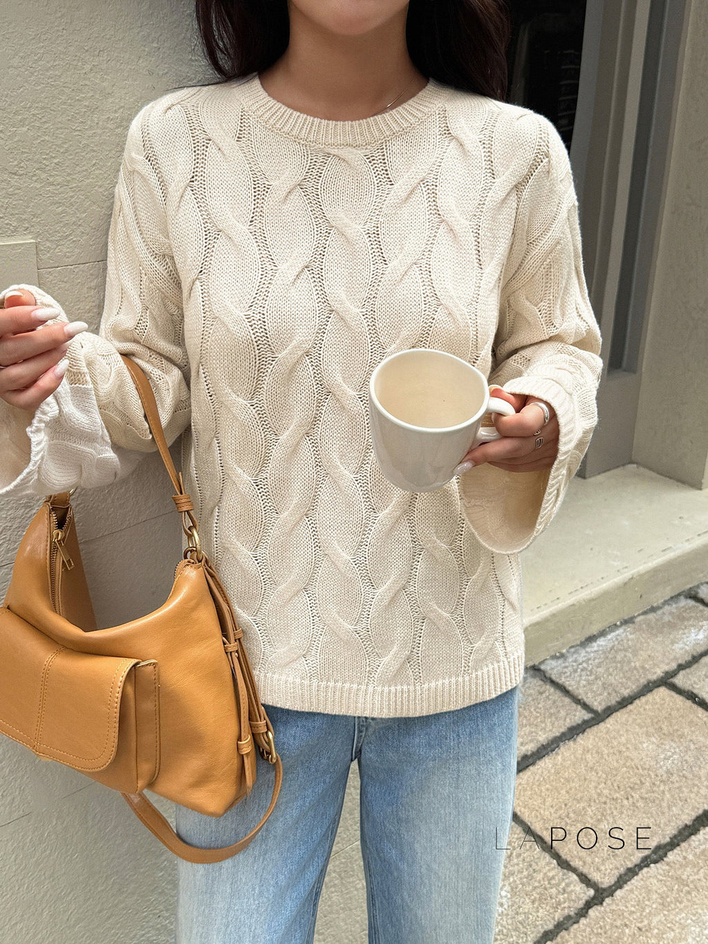 Sariya Knit Crewneck Sweater