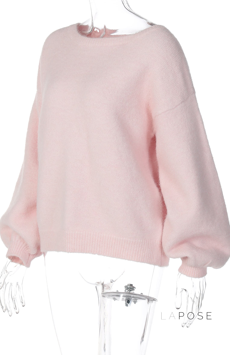 Selene Off Shoulder Knit Sweater
