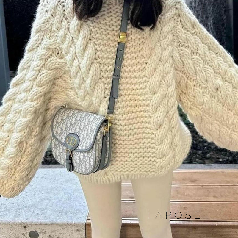 Shrinika Bell Sleeve Knit Sweater