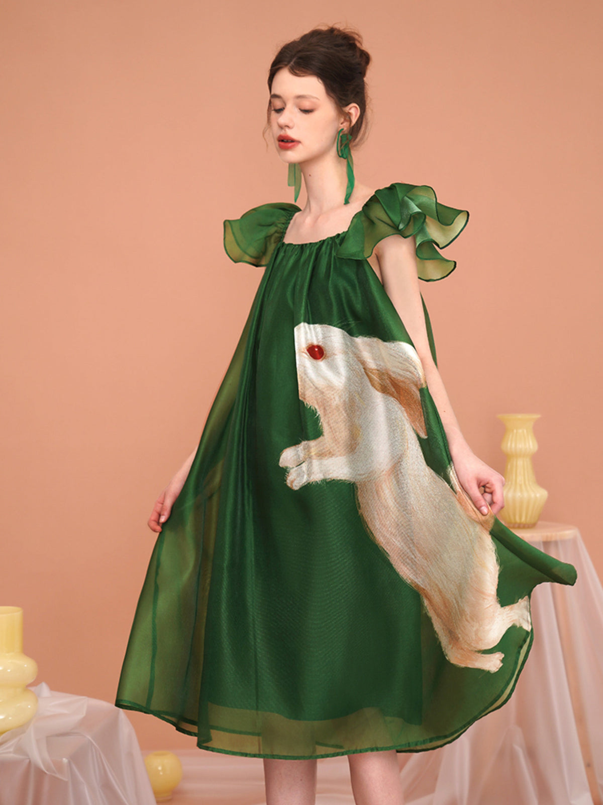 Enchanted Forest Rabbit Dress