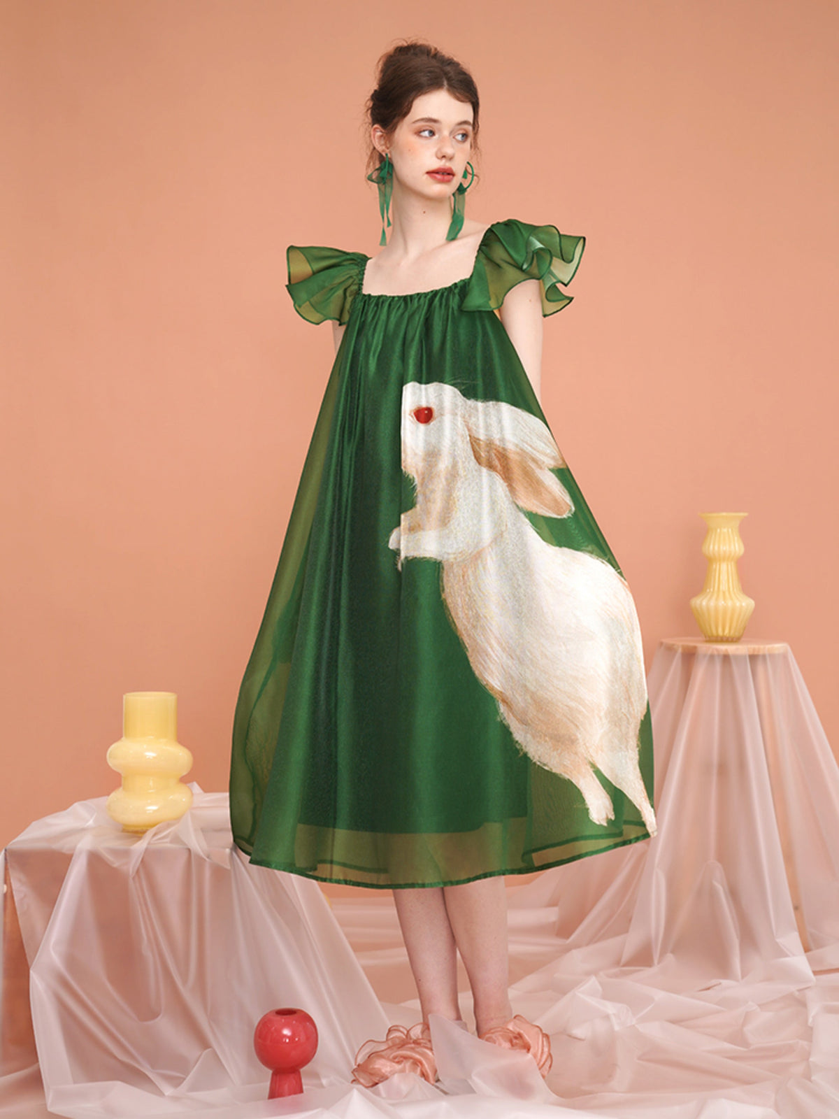 Enchanted Forest Rabbit Dress
