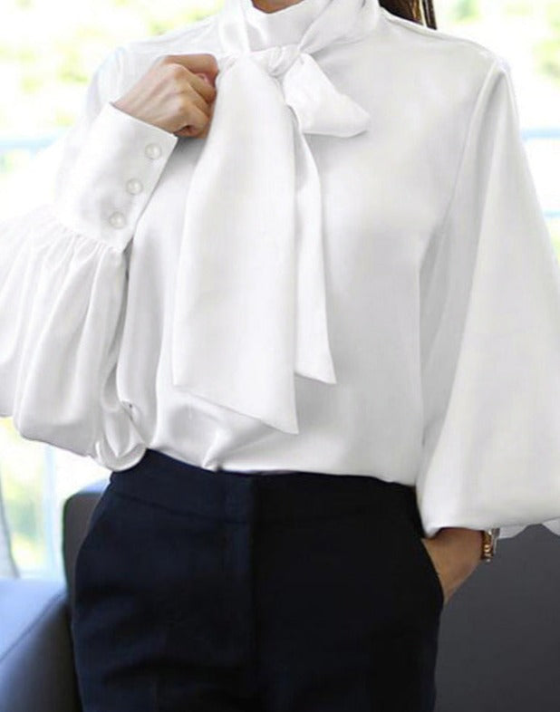Donna Satin Blouse
