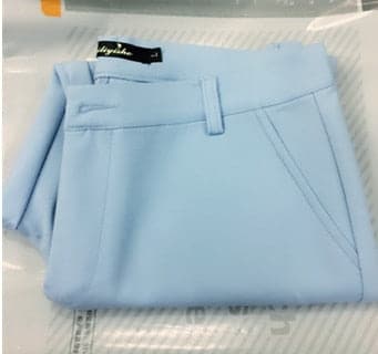 Slim Straight Trousers Pants All Match Spring Legging Pants S-4xl Ankle-length Pants