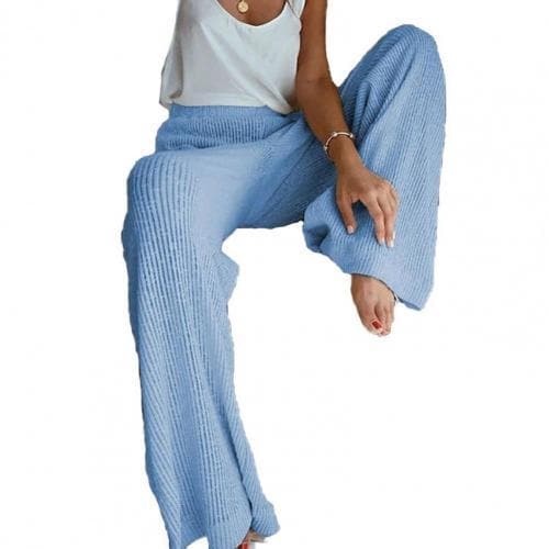 Ribbed Knitted Pants