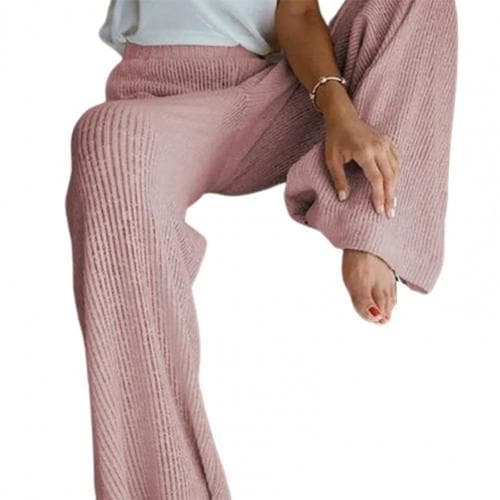 Ribbed Knitted Pants