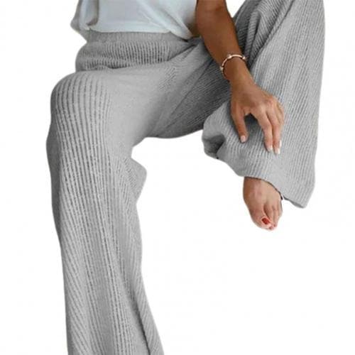 Ribbed Knitted Pants