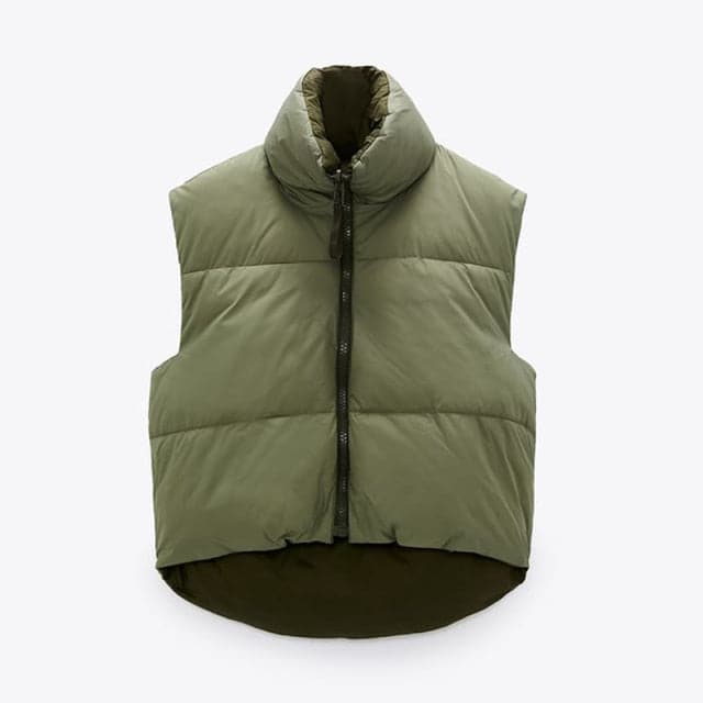 Dressbetty - Cardigan Waistcoat Thick Sleeveless Coat