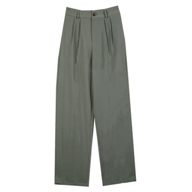 Spring New Office Lady Wide Leg Female Pants Hot Sales