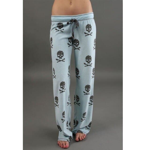 Skull Printed Bread Pants
