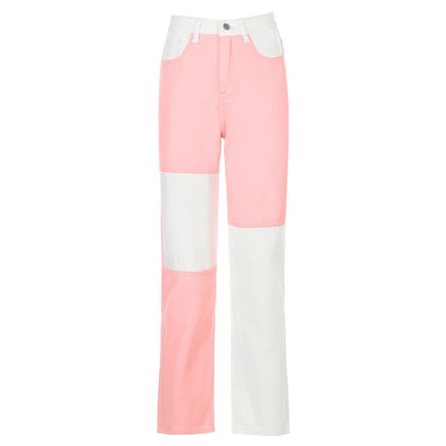 Summer Trousers Jeans Wild Straight Slim Long Pants for Spring Autumn Pantalon