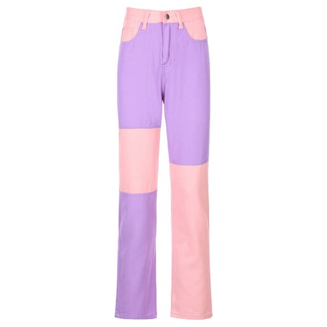 Summer Trousers Jeans Wild Straight Slim Long Pants for Spring Autumn Pantalon