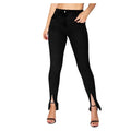 High Waist Slim Band Denim Pants