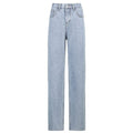 Butterfly Print Jeans Woman High Waist Denim Pants