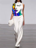 Andriana Abstract Jumpsuit