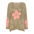 Lucy - Openweave Sweater With Hem Detail