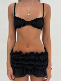 Pleated Skirt Two-piece Set