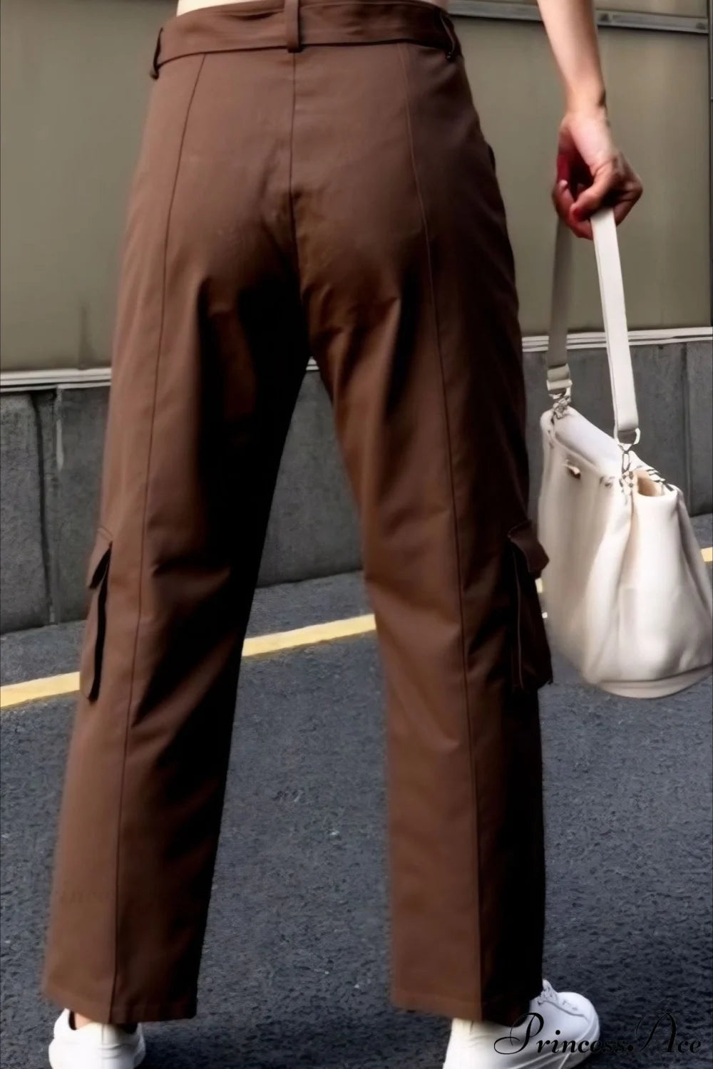 Denim Multi-pocket Cargo Pants