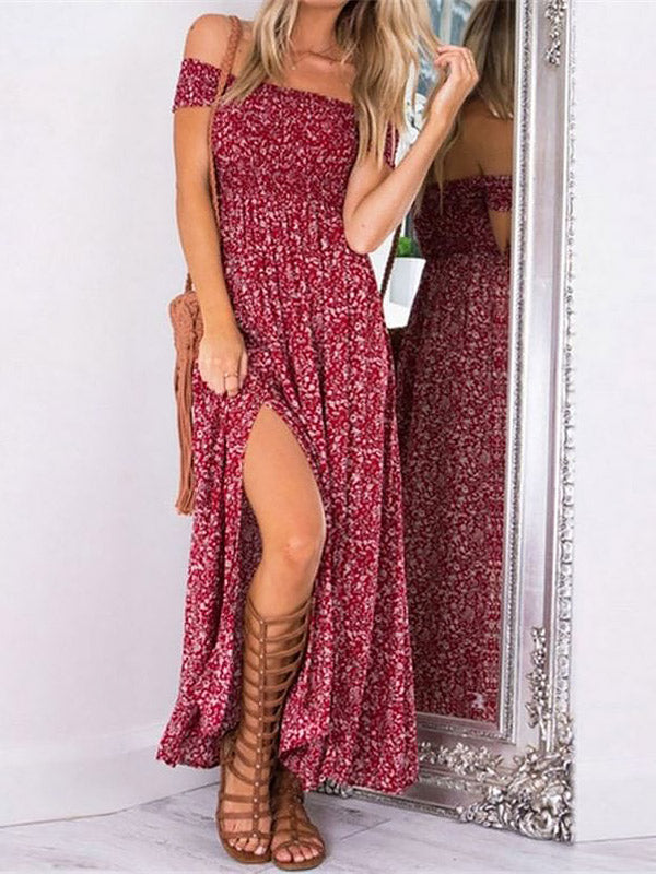 Ditsy Maxi Dress
